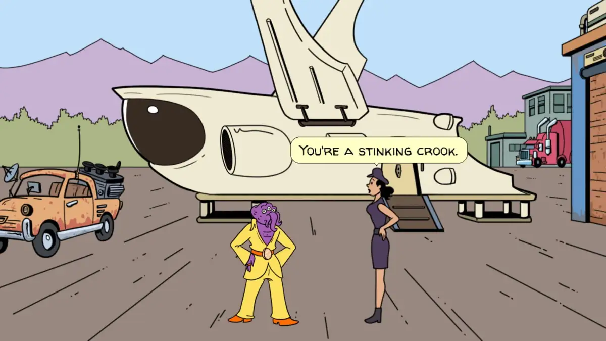 Clotilde Soffritti in: Never Buy a Used Spaceship