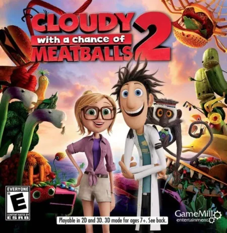Portada de Cloudy with a Chance of Meatballs 2