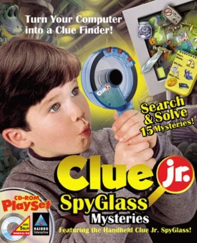 Portada de Clue Jr. SpyGlass Mysteries