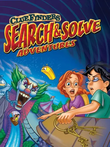 Portada de ClueFinders Search and Solve Adventures: The Phantom Amusement Park