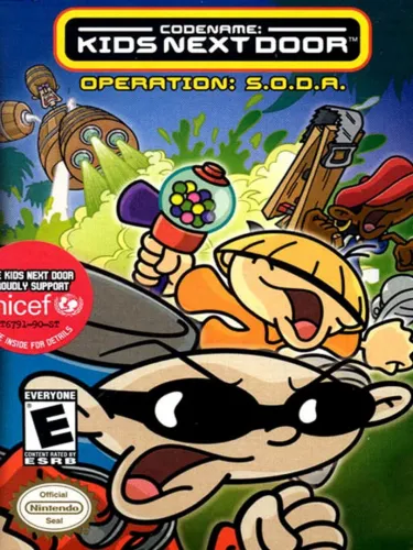 Portada de Codename: Kids Next Door – Operation S.O.D.A.