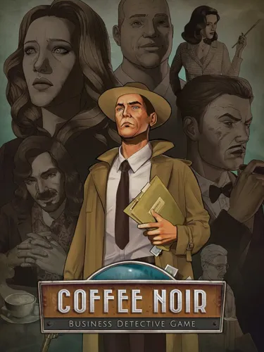 Portada de Coffee Noir: Business Detective Game