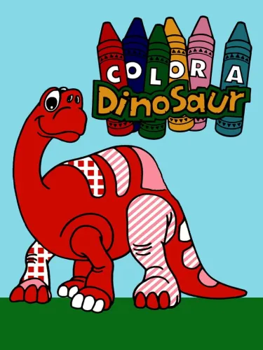 Portada de Color a Dinosaur