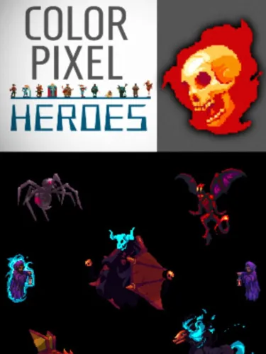 Portada de Color Pixel Heroes