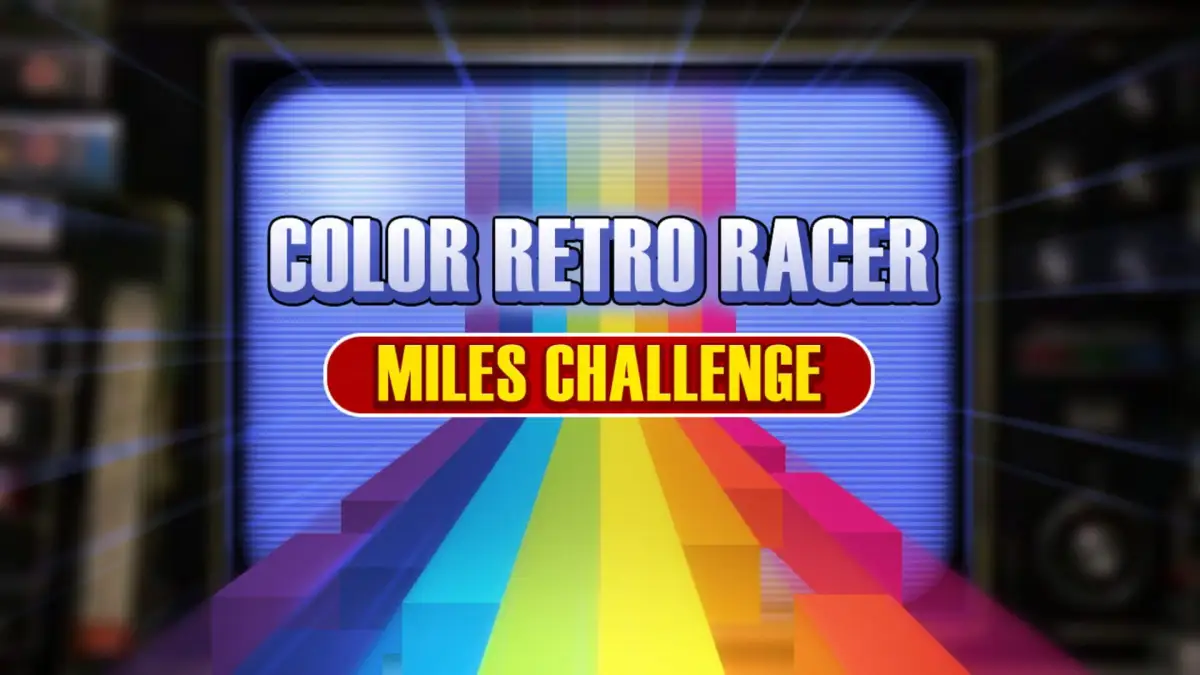 Color Retro Racer: Miles Challenge