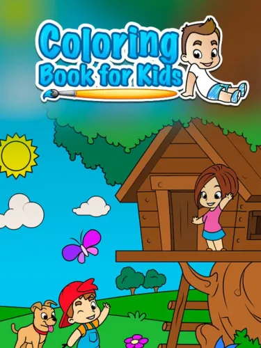 Portada de Coloring Book for Kids