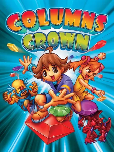Portada oficial del videojuego Columns Crown