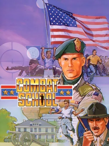 Portada oficial del videojuego Combat School