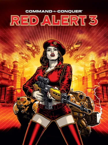 Portada oficial del videojuego Command & Conquer: Red Alert 3