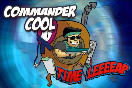 Portada de Commander Cool: Time Leap