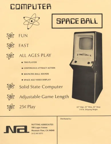 Portada de Computer Space Ball