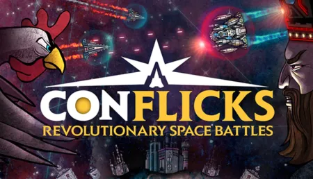 Portada de Conflicks – Revolutionary Space Battles
