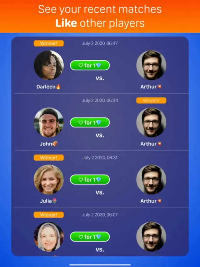 Portada de Connect 4 Faces: Match & Play