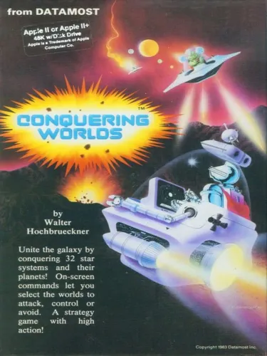 Portada de Conquering Worlds