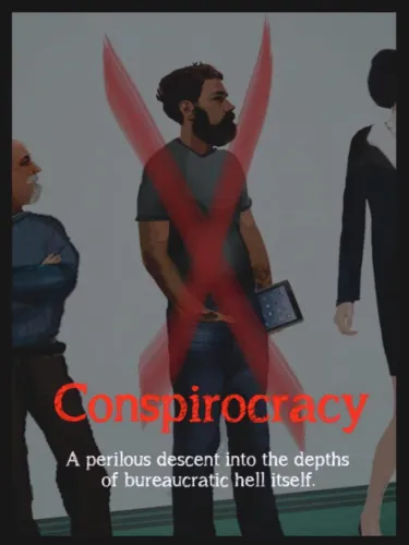 Portada oficial del videojuego Conspirocracy