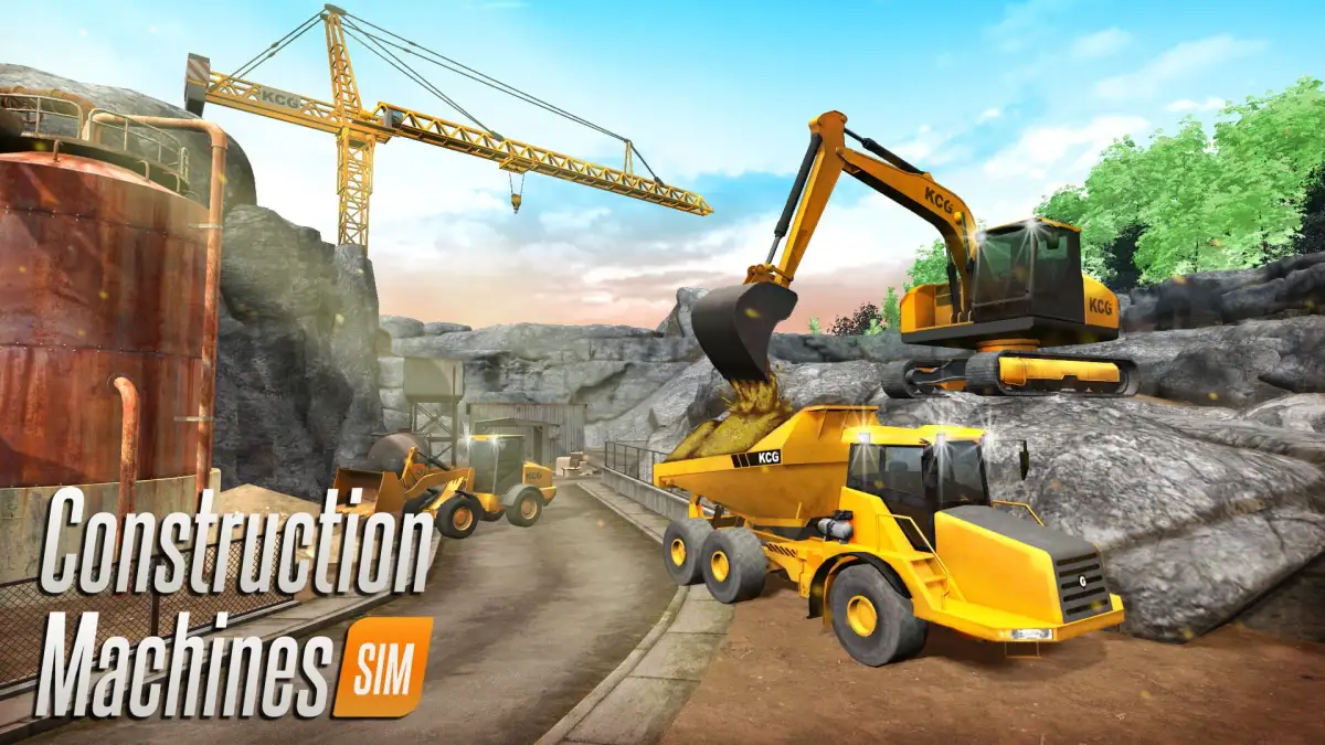 Portada de Construction Machines Sim