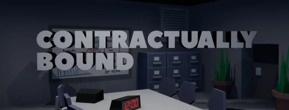 Portada de Contractually Bound