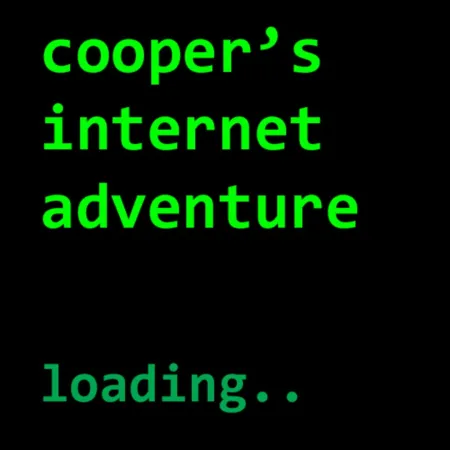 Portada de Cooper’s Internet Adventure