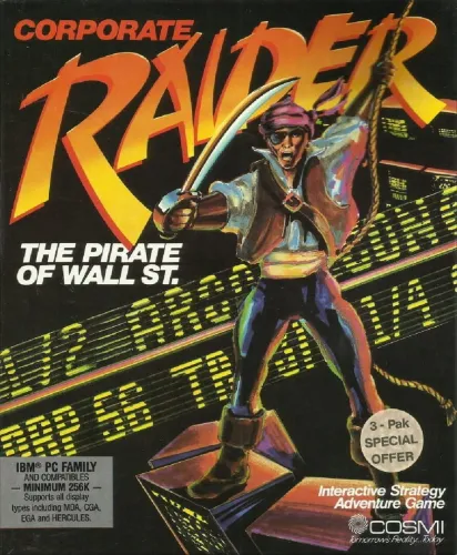 Portada de Corporate Raider: The Pirate of Wall St.