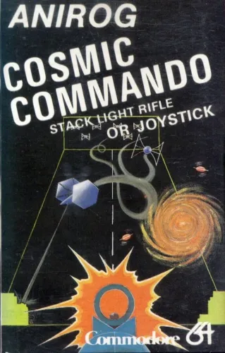 Portada de Cosmic Commando