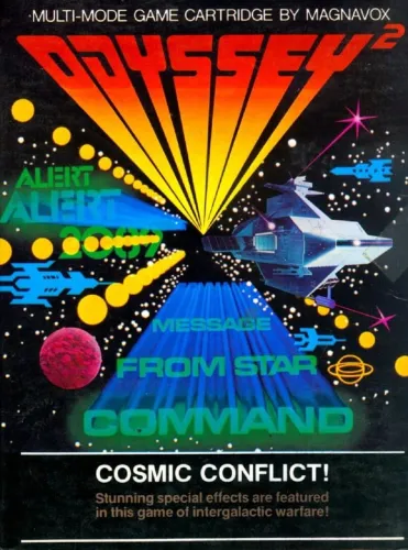 Portada de Cosmic Conflict!