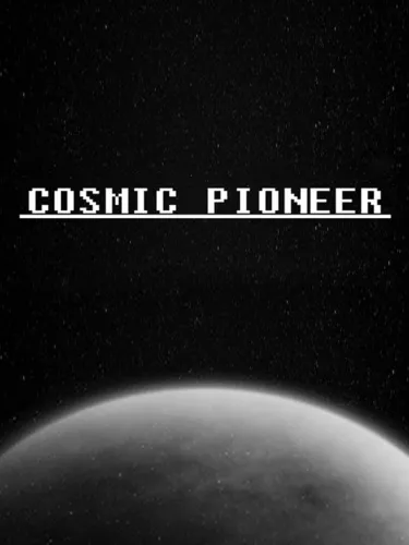 Portada oficial del videojuego Cosmic Pioneer