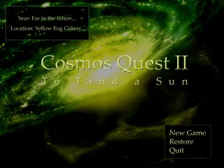 Portada de Cosmos Quest II: To Find a Sun