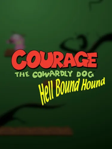 Portada de Courage the Cowardly Dog: Hell Bound Hound