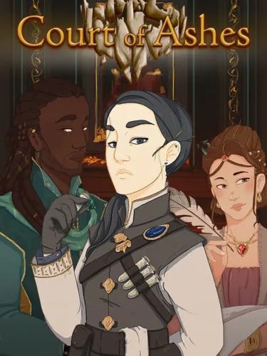 Portada oficial del videojuego Court of Ashes