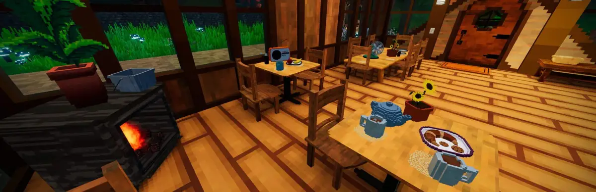 Cozy Cabin: Coffee Boutique