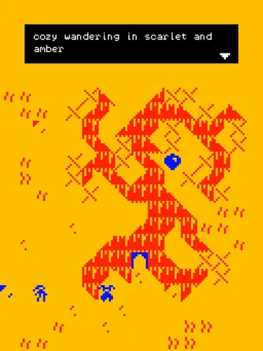 Portada de Cozy Wandering in Scarlet and Amber