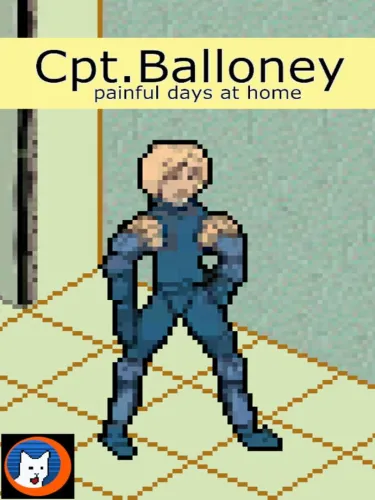 Portada de Cpt. Balloney: Painful days at home