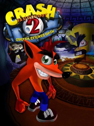Portada de Crash Bandicoot 2: Cortex Strikes Back