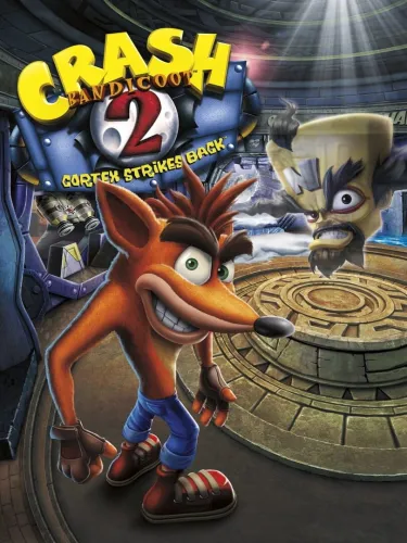 Portada de Crash Bandicoot 2: Cortex Strikes Back