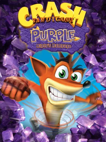 Portada de Crash Bandicoot Purple: Ripto’s Rampage