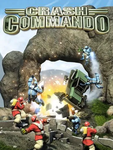 Portada oficial del videojuego Crash Commando