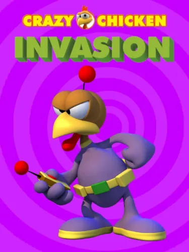 Portada de Crazy Chicken: Invasion