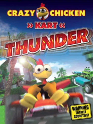 Portada de Crazy Chicken Kart Thunder