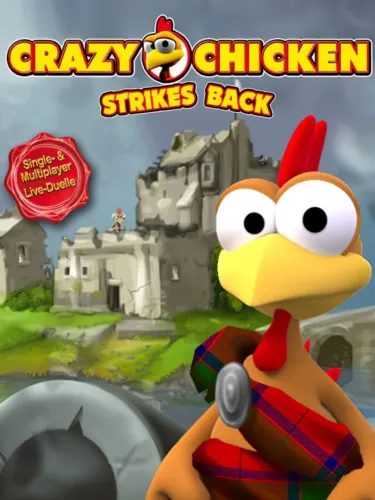 Portada de Crazy Chicken Strikes Back