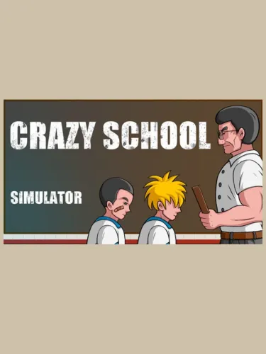 Portada de Crazy School Simulator
