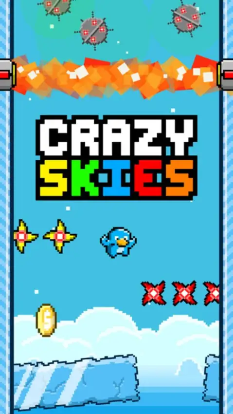 Portada de Crazy Skies: Endless Arcade Flyer