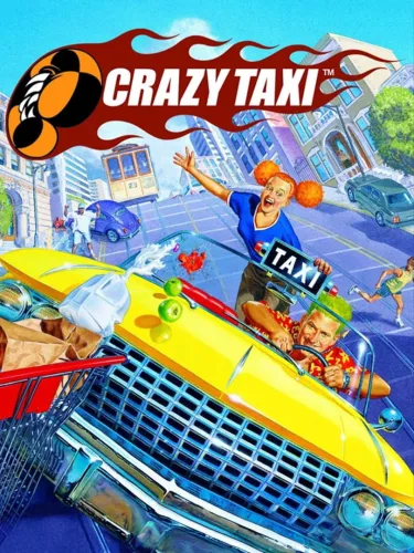 Portada de Crazy Taxi