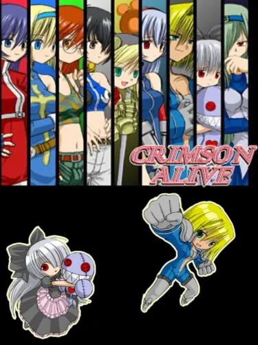 Portada oficial del videojuego Crimson Alive: Genesis of the Heretic