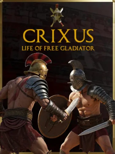 Portada de Crixus: Life of free Gladiator