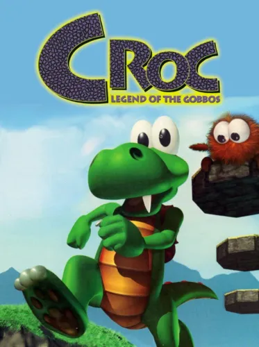 Portada oficial del videojuego Croc: Legend of the Gobbos