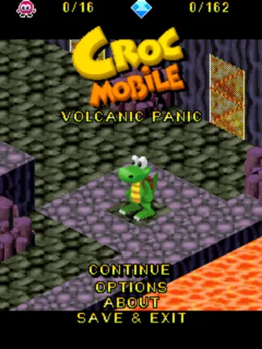 Portada de Croc Mobile: Volcanic Panic