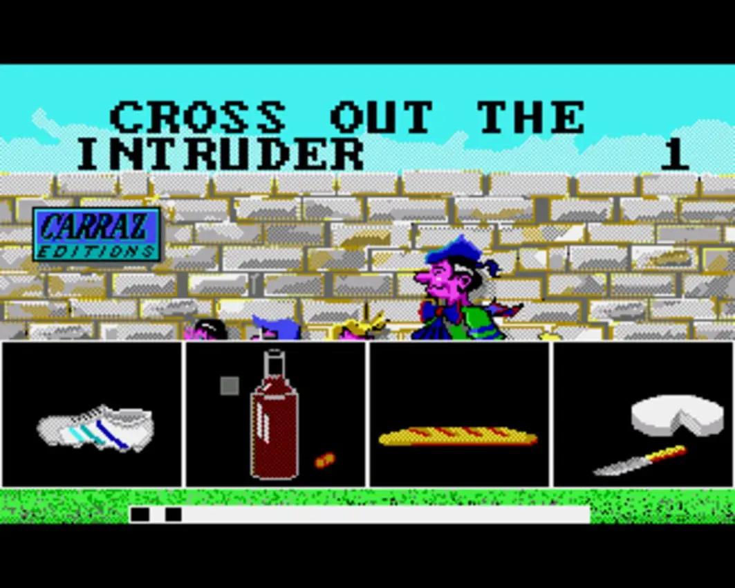 Cross Out the Intruder