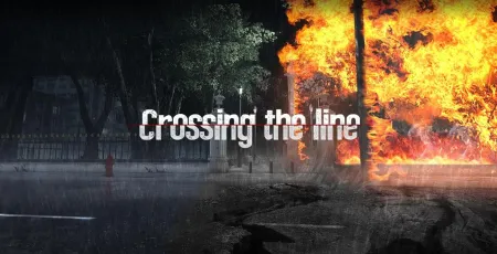 Portada de Crossing the Line