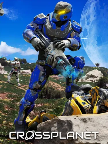 Portada oficial del videojuego CrossPlanet