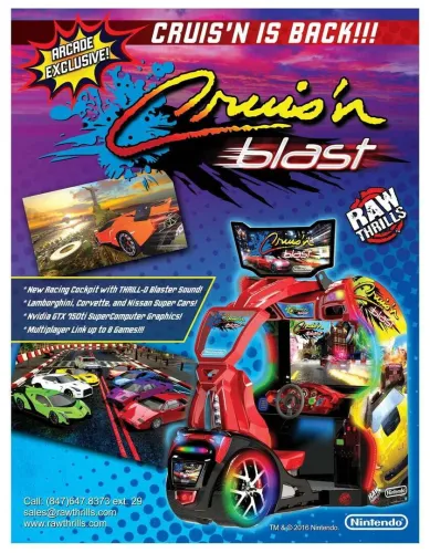 Portada de Cruis’n Blast